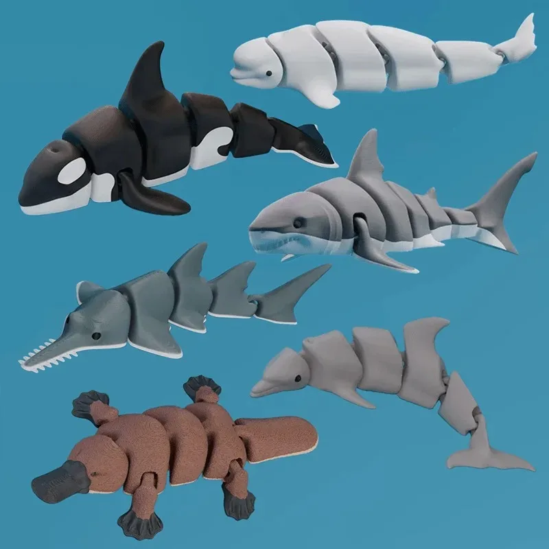 Marine Aquarium Decorations - 3D Printed Small Animal Joint Flexible