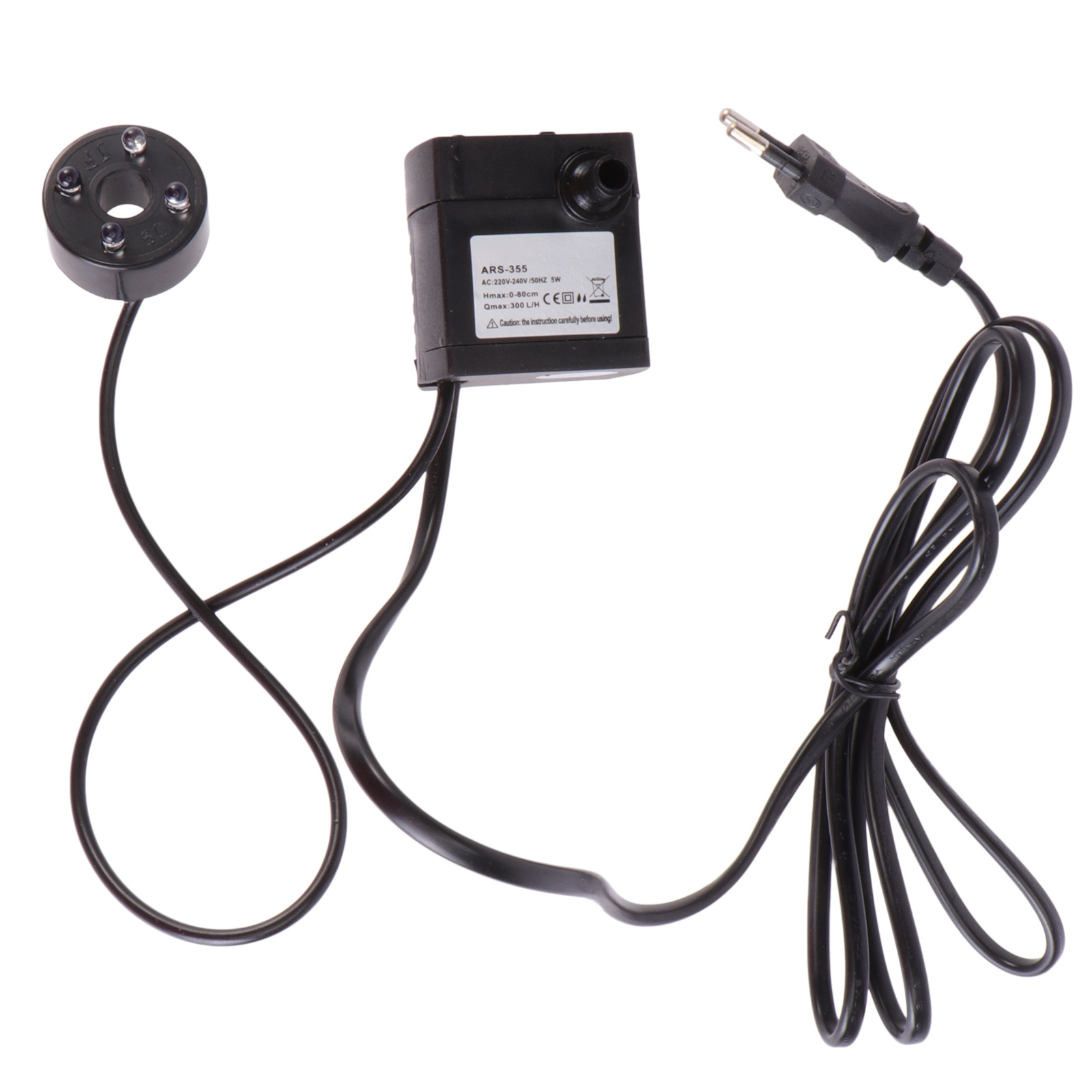 Marine Aquarium Lamp - 5W Submersible Circulating Water Pump Adjustable