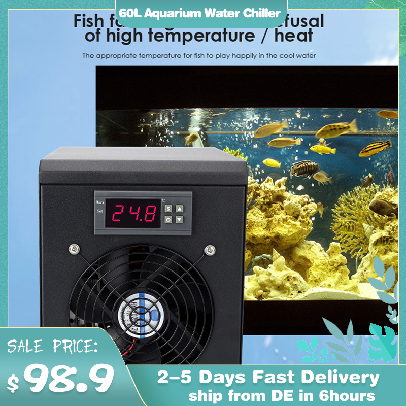 180W Aquarium Water Chiller 55 - Marine Aquarium Heater ulasan dan harga
