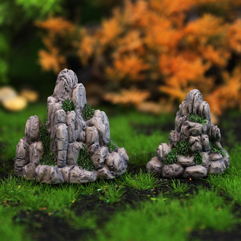Mini Mountain Miniature Fake S - Aquarium Innovative Marine ulasan dan harga