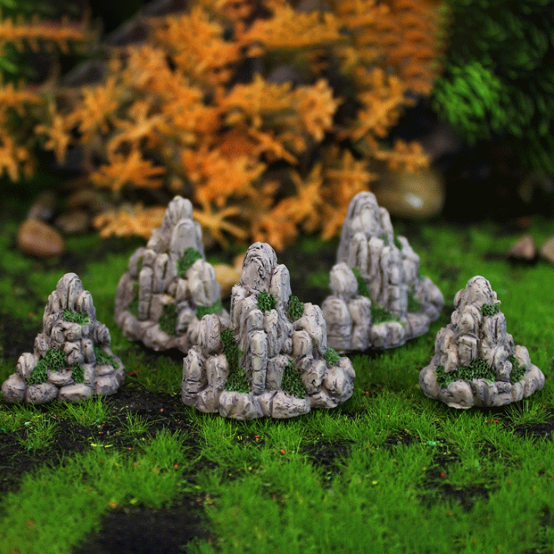 Mini Mountain Miniature Fake S - Aquarium Innovative Marine ulasan dan harga