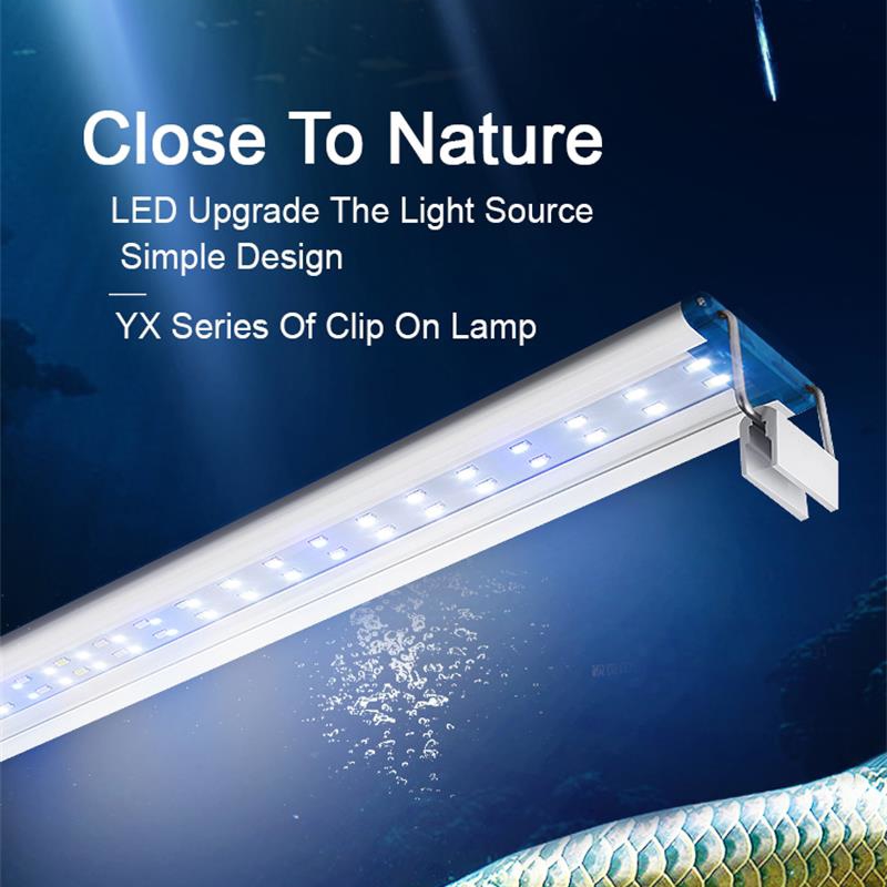 Extensible Waterproof Clip on  - Marine Aquarium Lamp ulasan dan harga