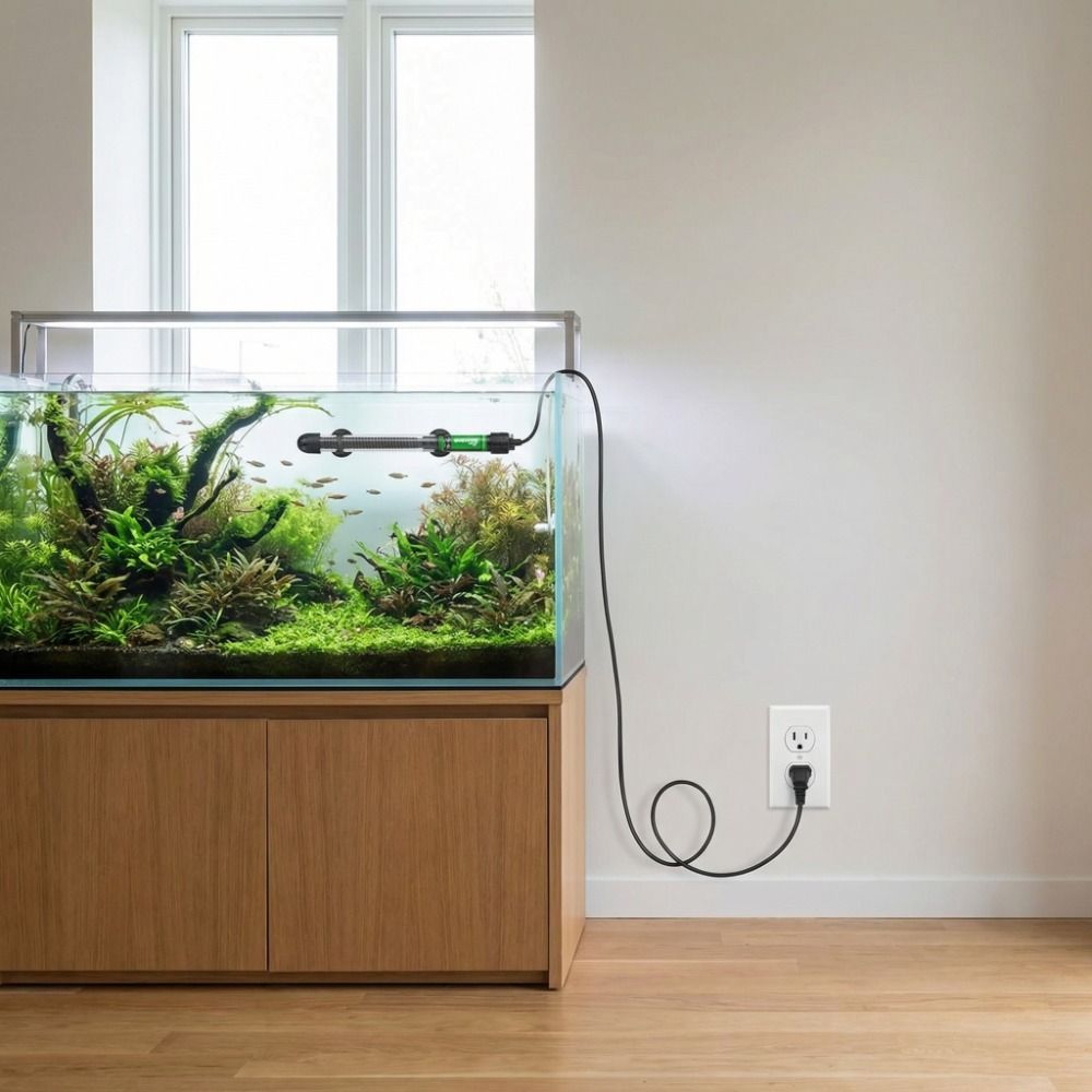 25W-300W Aquarium Submersible  - Marine Aquarium Heater ulasan dan harga