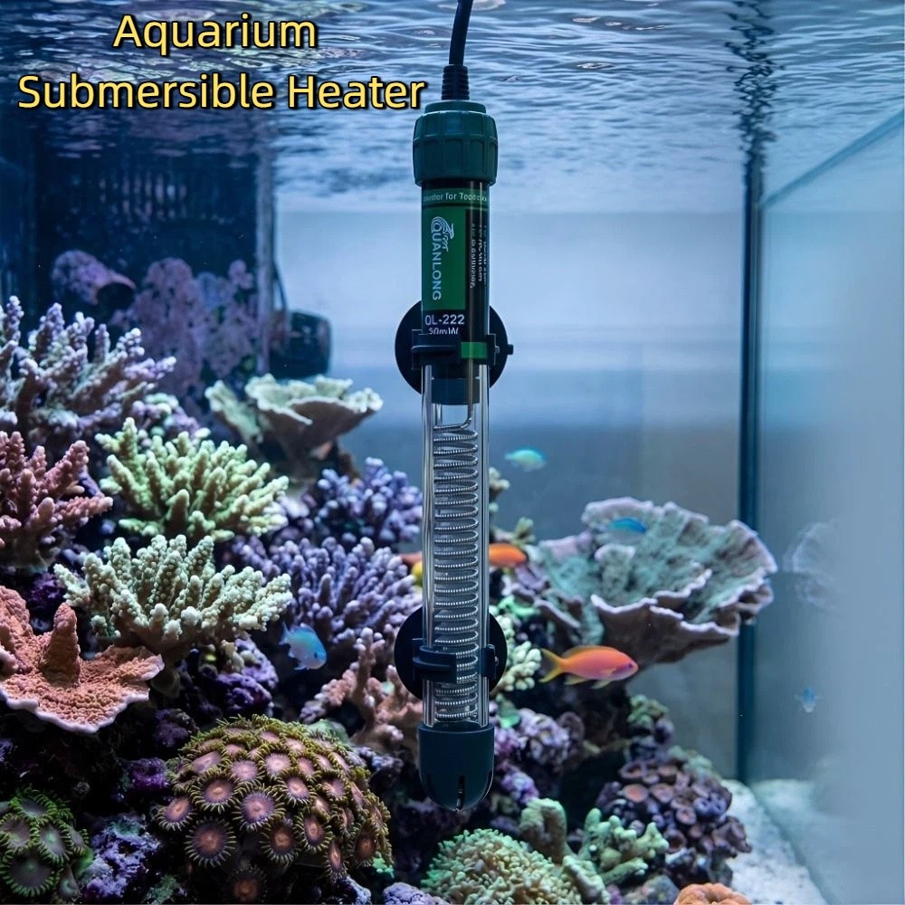 25W-300W Aquarium Submersible  - Marine Aquarium Heater ulasan dan harga