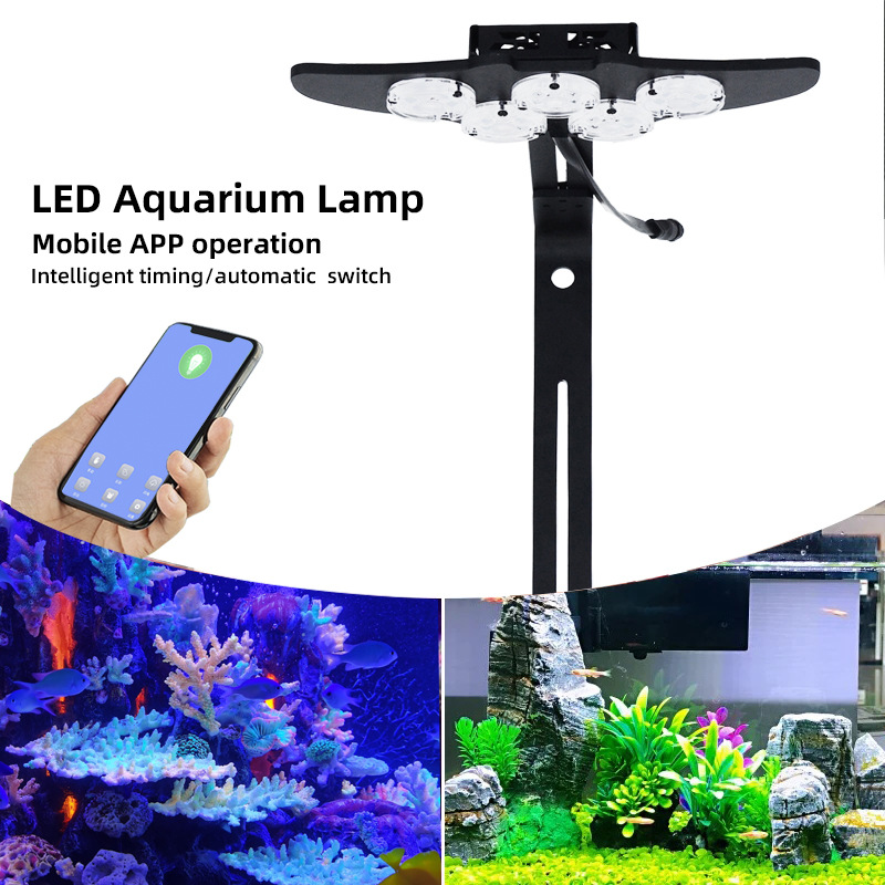 LED Marine Aquarium Coral Aqua - Aquarium Marine ulasan dan harga