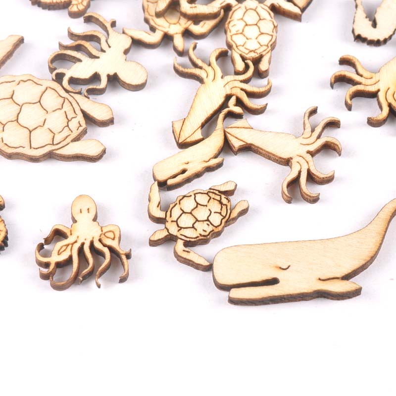20Pcs 25-40mm Sea Turtle/horse - Marine Aquarium Decorations ulasan dan harga