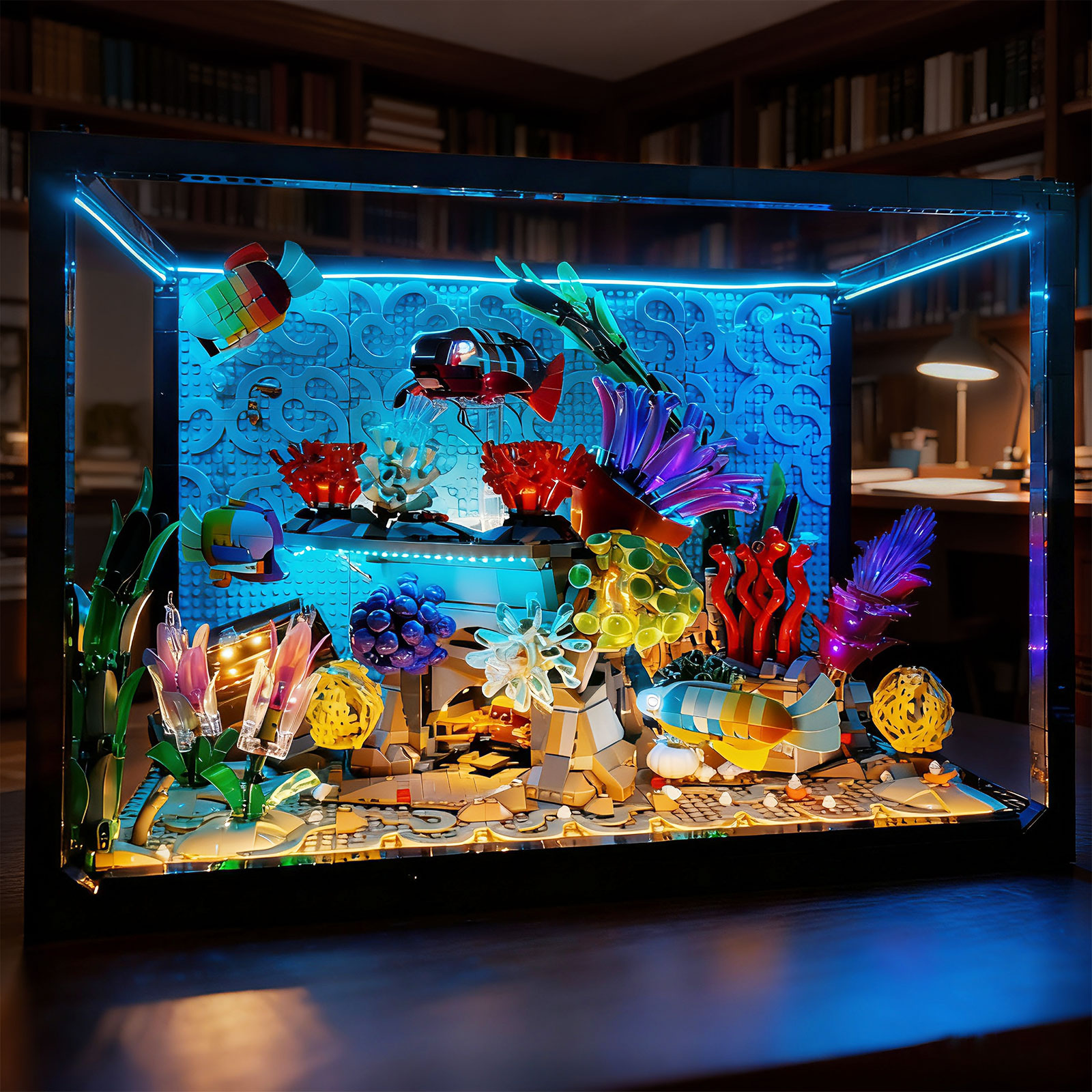 LYBMTWF LED Lighting Kit Compa - Marine Aquarium Lamp ulasan dan harga