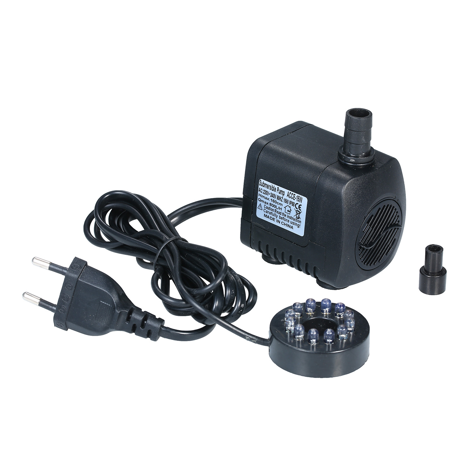 LED Light Submersible Pump 800 - Marine Aquarium Lamp ulasan dan harga