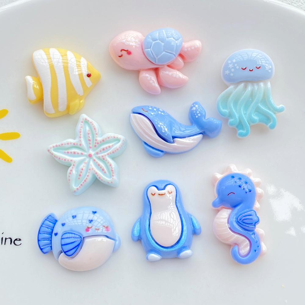 10pcs Colorful Resin Cartoon P - Marine Aquarium Decorations ulasan dan harga