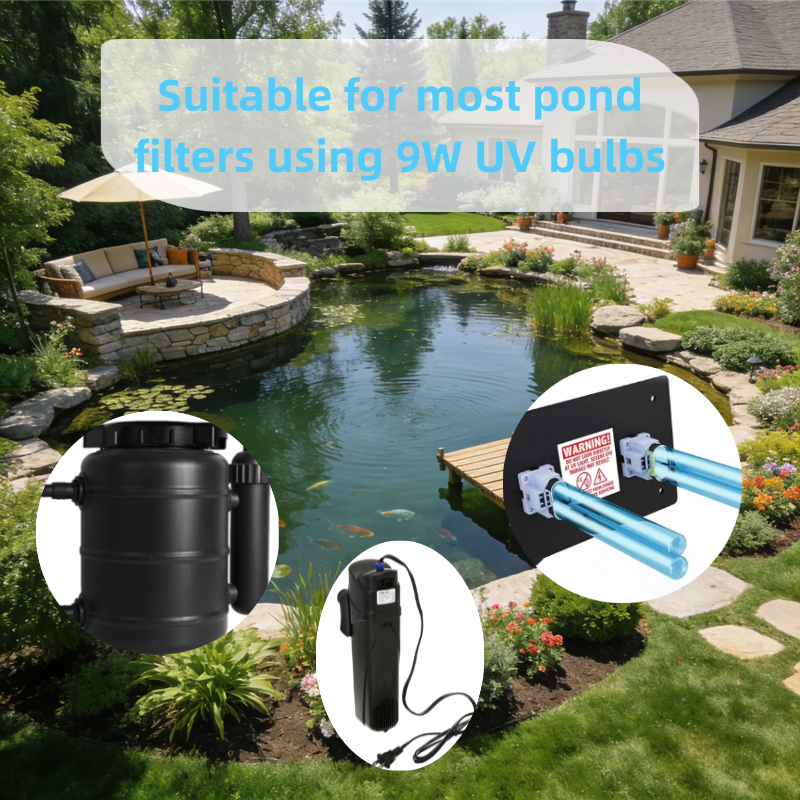 UV Light Bulb 2 x 9w G23 UV la - Marine Aquarium Uv Filter ulasan dan harga