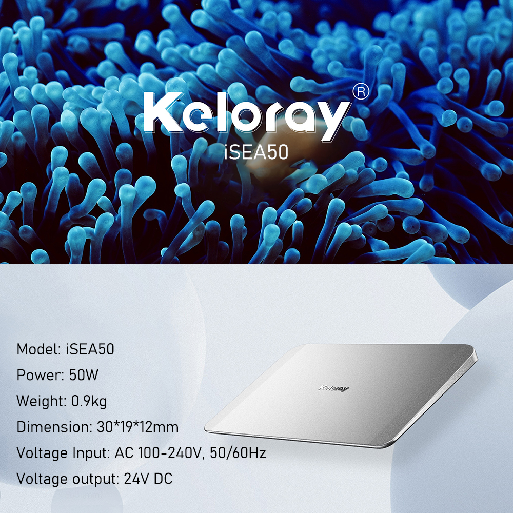 Keloray iSEA50 50W Fanless Ful - Aquarium Marine Fishes ulasan dan harga
