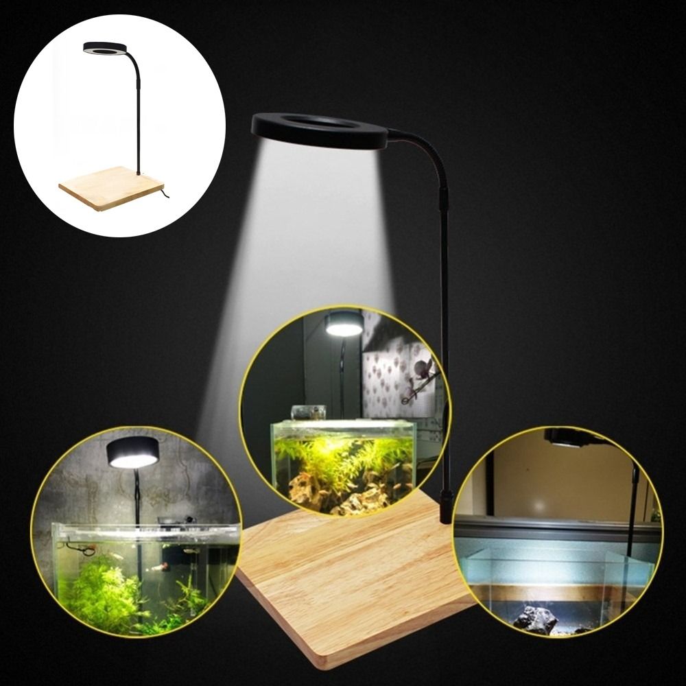 10W Fish Tank LED Lamp Retract - Marine Aquarium Lamp ulasan dan harga