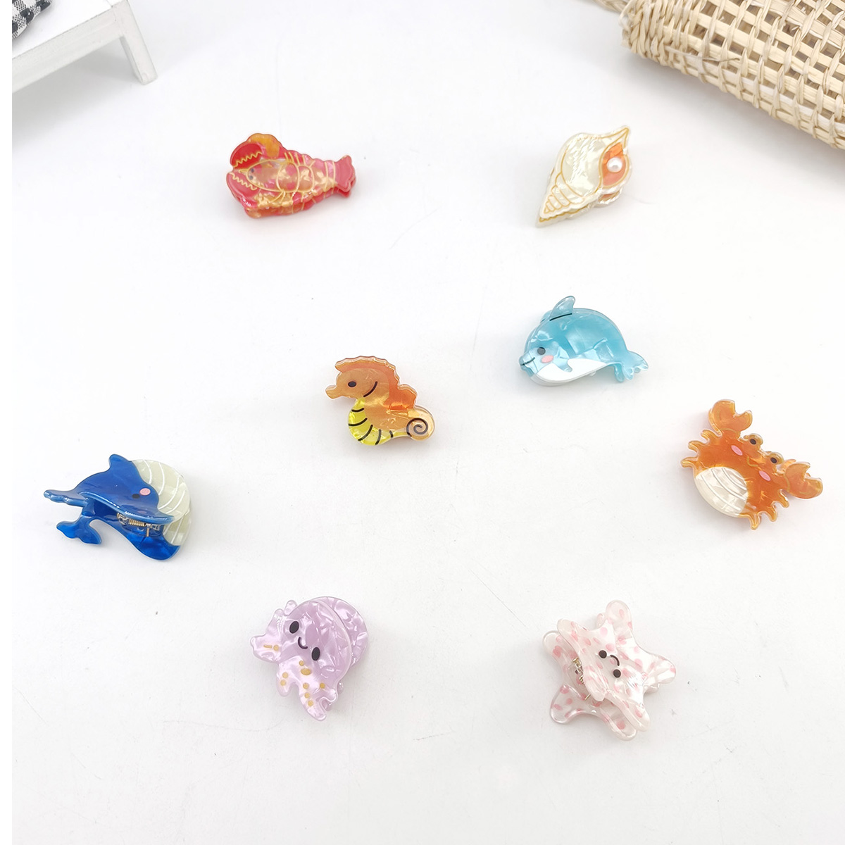 2PCS Acetate Ocean Animal Hair - Marine Aquarium Decorations ulasan dan harga