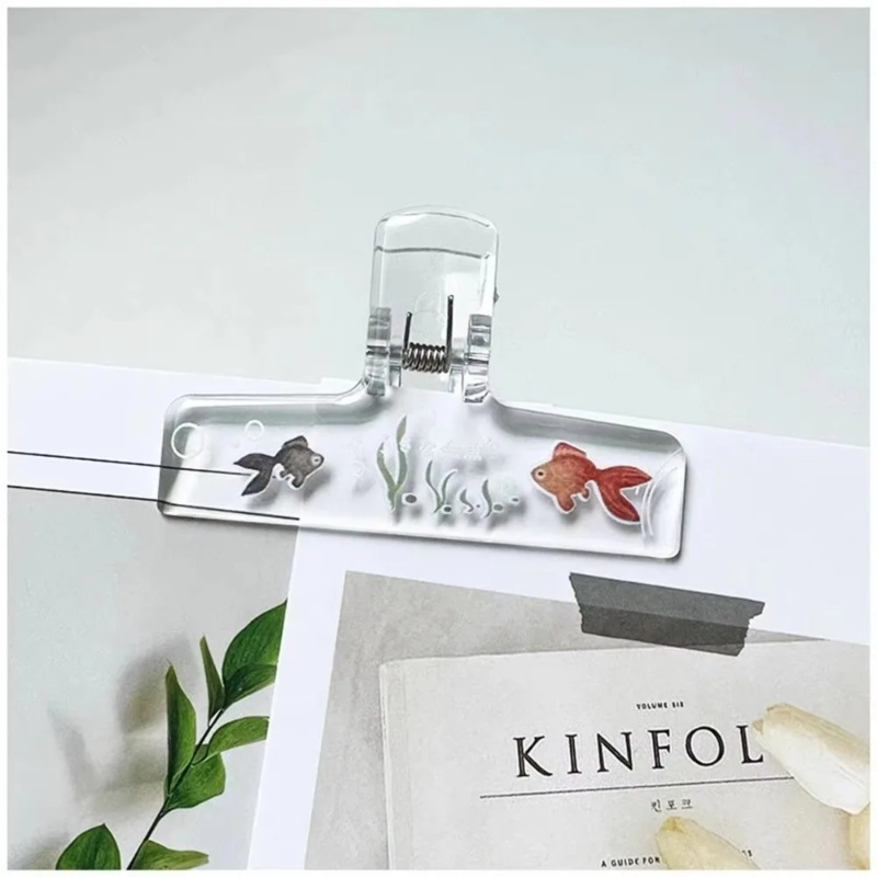 1PC Transparent Acrylic Goldfi - Marine Aquarium Decorations ulasan dan harga