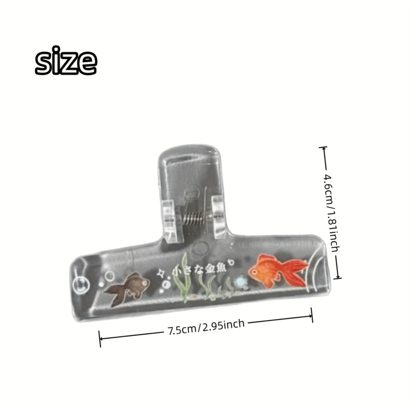 1PC Transparent Acrylic Goldfi - Marine Aquarium Decorations ulasan dan harga