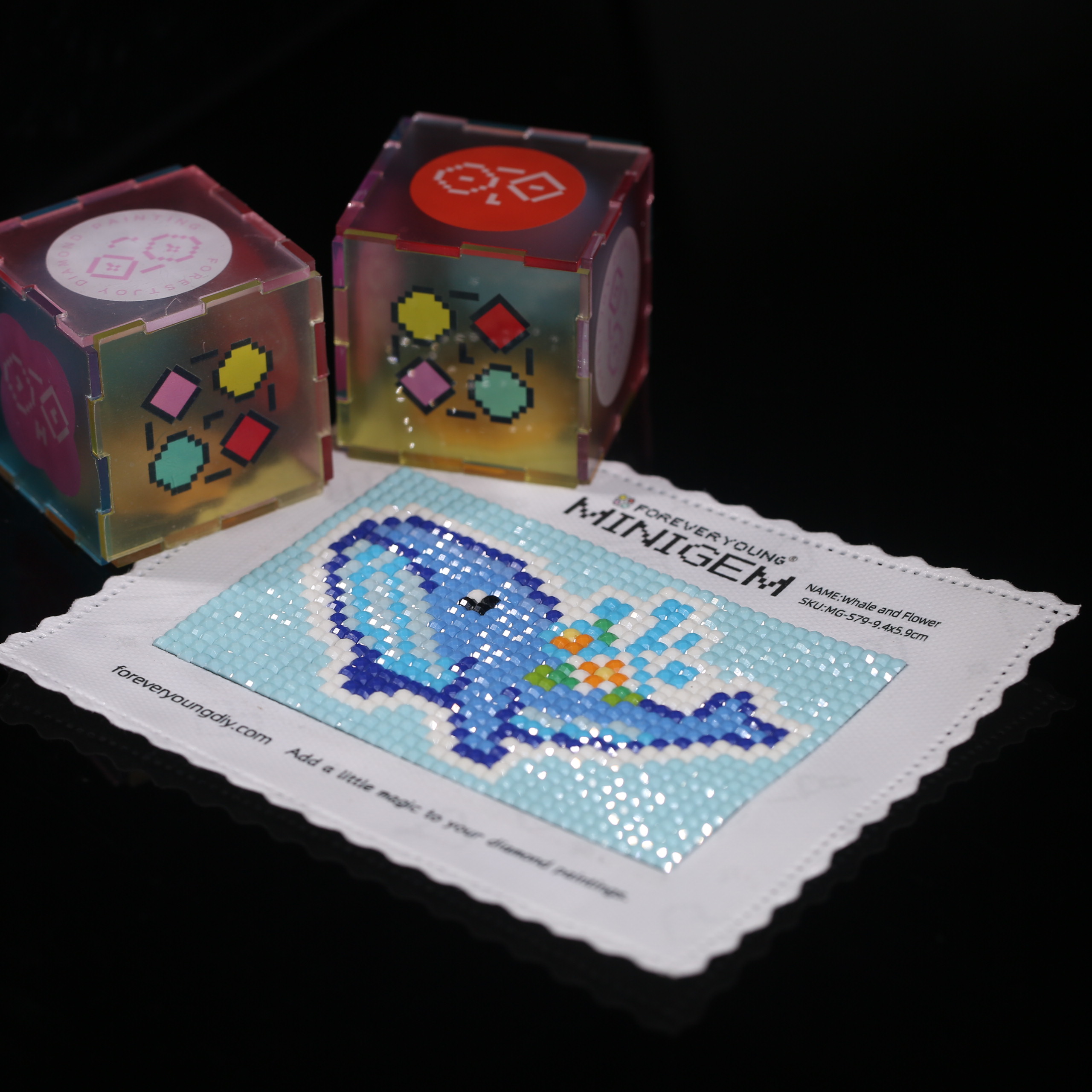 Minigem®: Whale and Flower 9.4 - Marine Aquarium Decorations ulasan dan harga