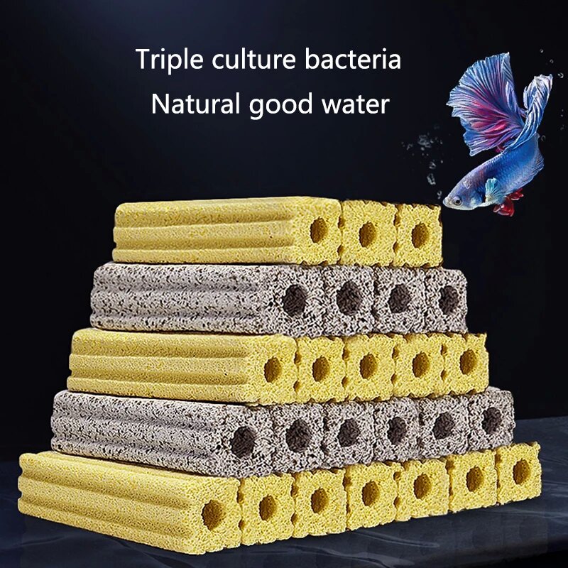 5Pcs Aquarium Filter Nano Bioc - Marine Aquarium Live Sand ulasan dan harga