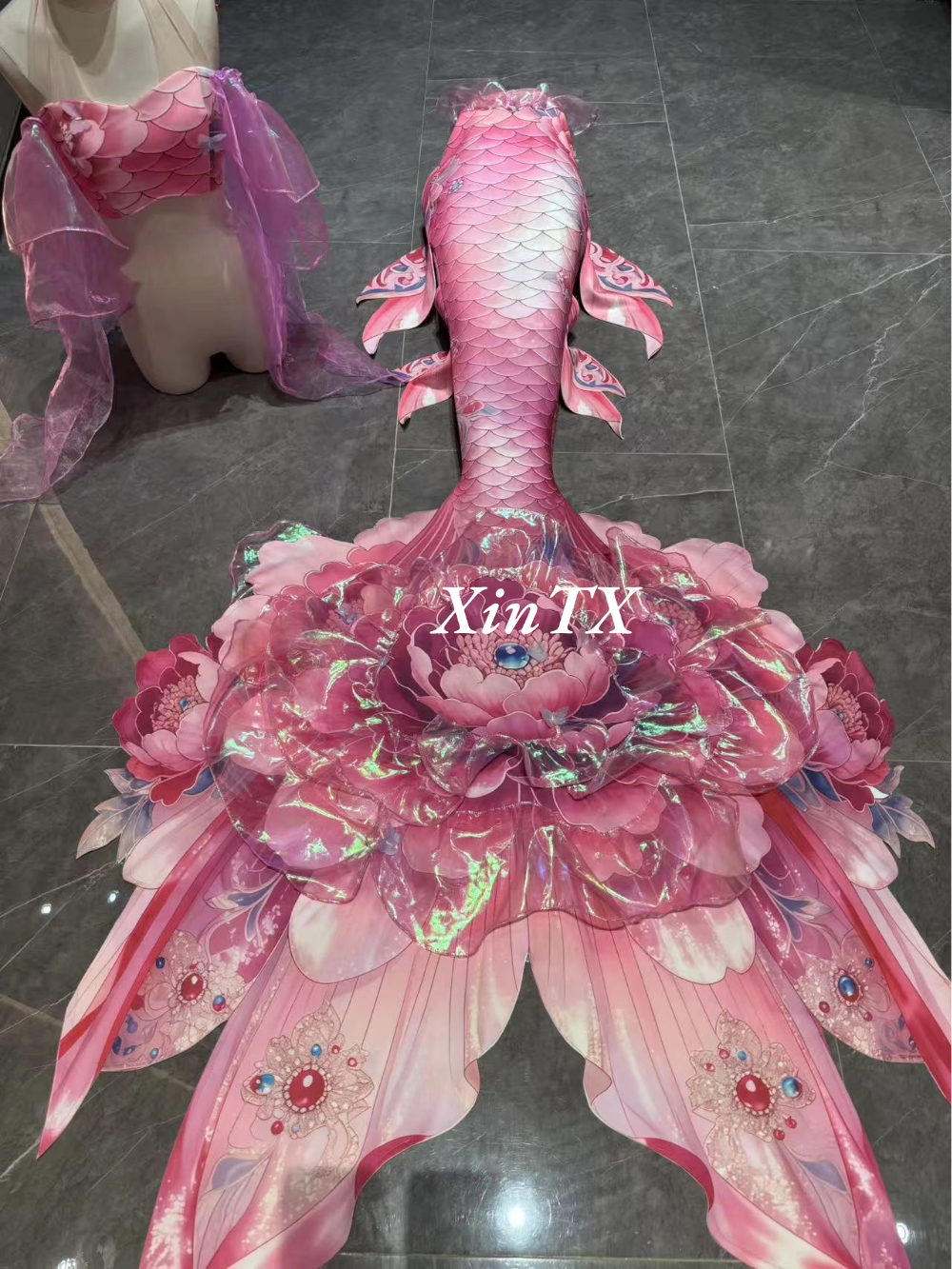 Mermaid Tail Peony Flower Plus - Aquarium & Marine Museum ulasan dan harga