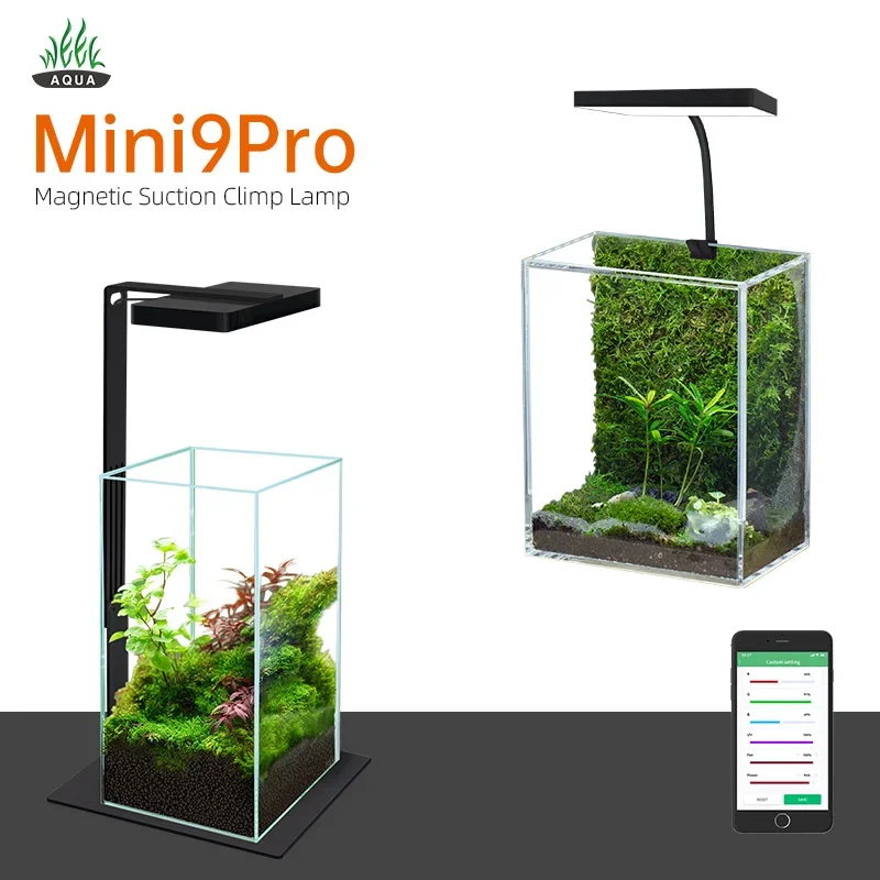 WEEK AQUA Mini 9 Pro USB Nano  - Marine Aquarium Lamp ulasan dan harga