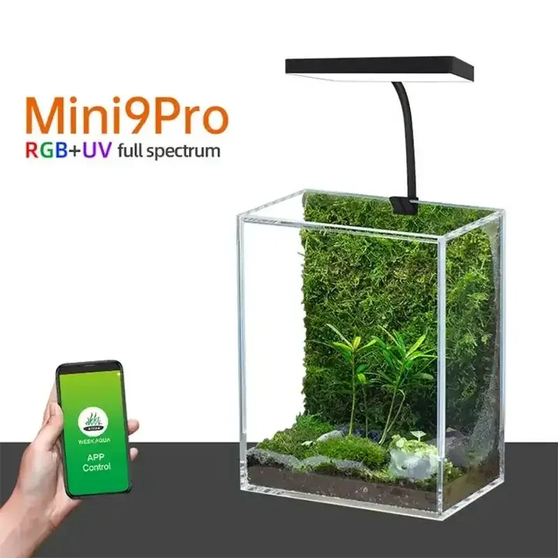 WEEK AQUA Mini 9 Pro USB Nano  - Marine Aquarium Lamp ulasan dan harga