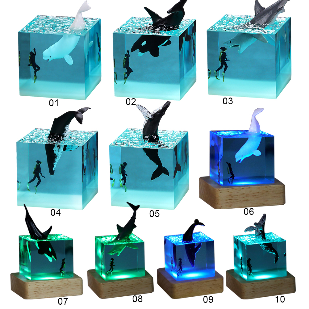 Micro Landscape Whale Diver Mo - Marine Aquarium Decorations ulasan dan harga