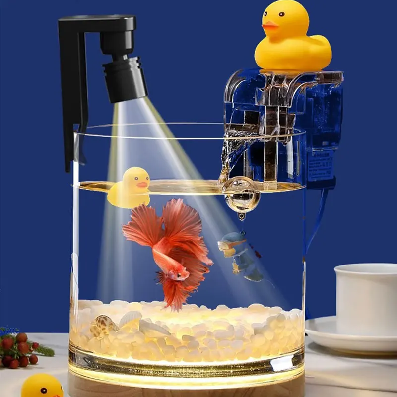 USB Clamp Light Waterproof Whi - Marine Aquarium Lamp ulasan dan harga