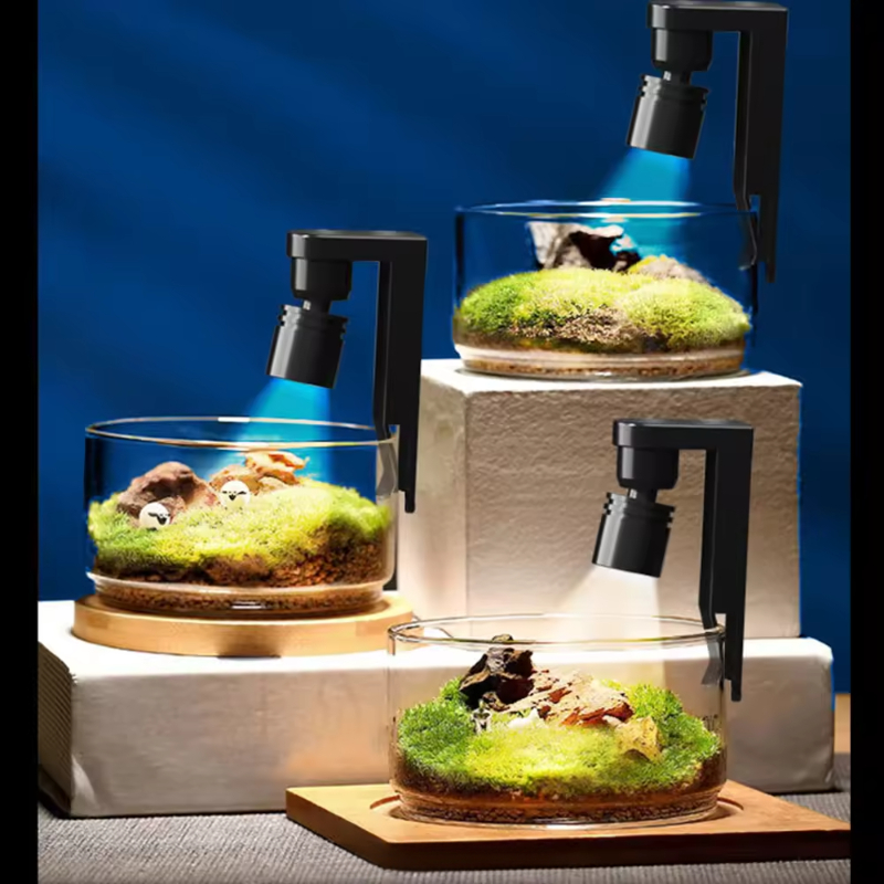 USB Clamp Light Waterproof Whi - Marine Aquarium Lamp ulasan dan harga