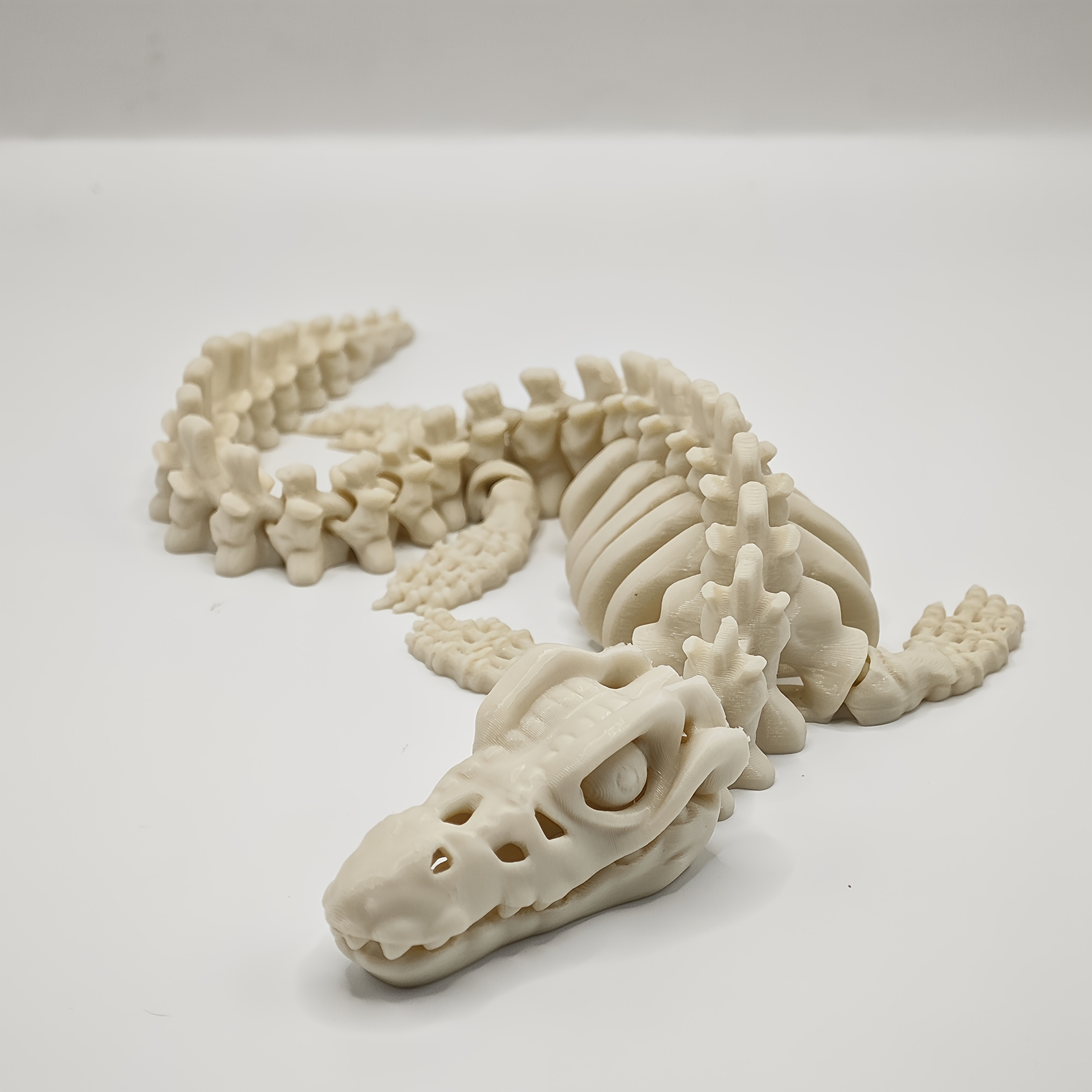 1pc Realistic Mosasaur Skeleto - Marine Aquarium Used ulasan dan harga