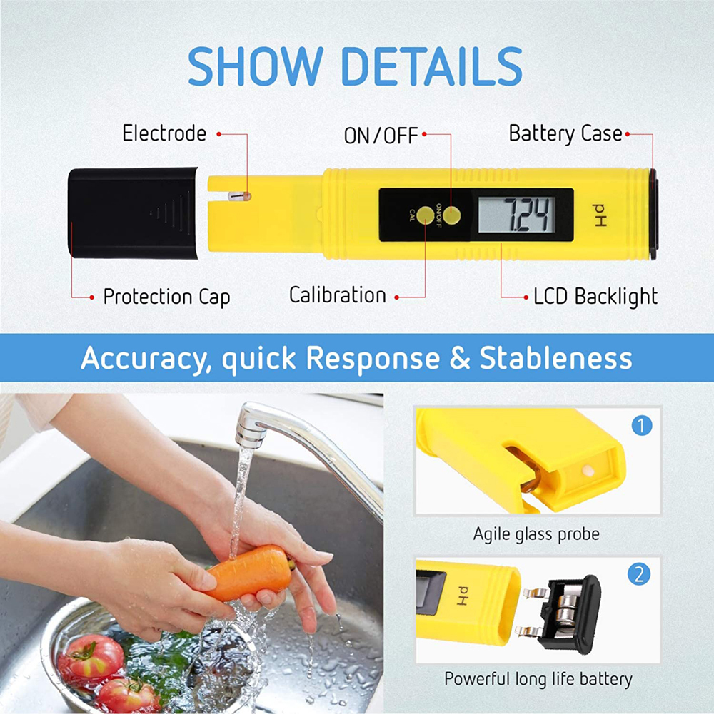 PH Meter & TDS Meter Digital W - Aquarium & Marine Museum ulasan dan harga