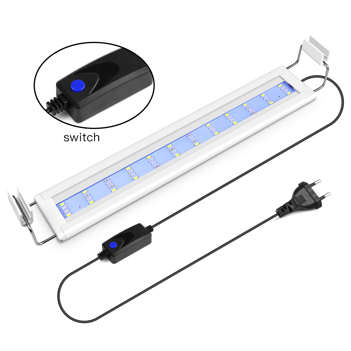 Super Slim LED Aquarium Light  - Marine Aquarium Lamp ulasan dan harga