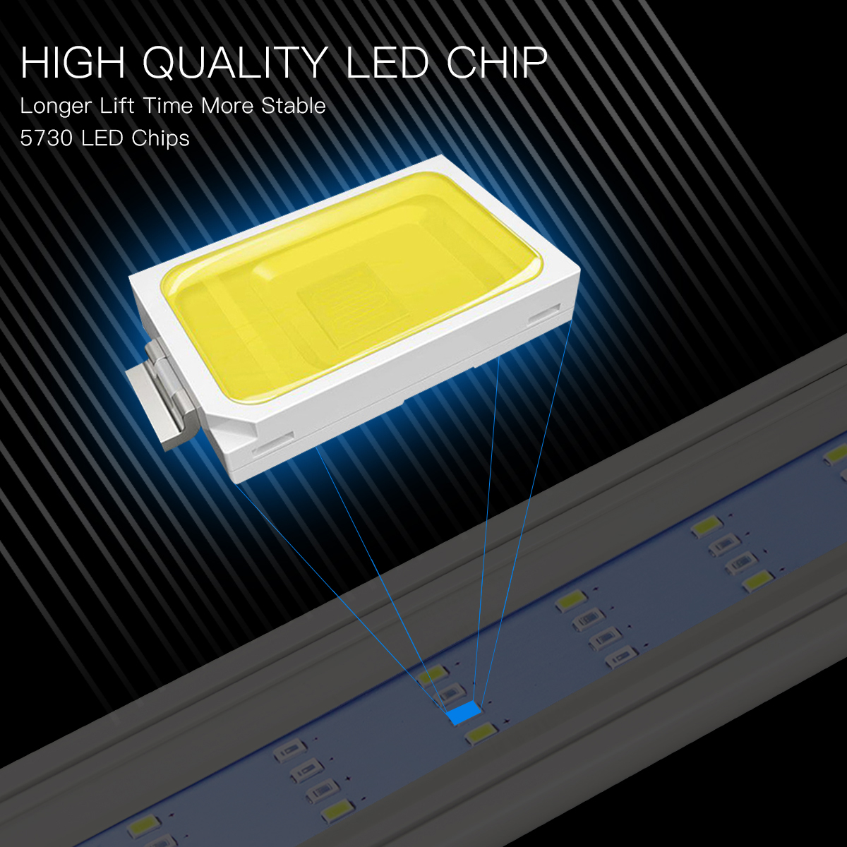 Super Slim LED Aquarium Light  - Marine Aquarium Lamp ulasan dan harga