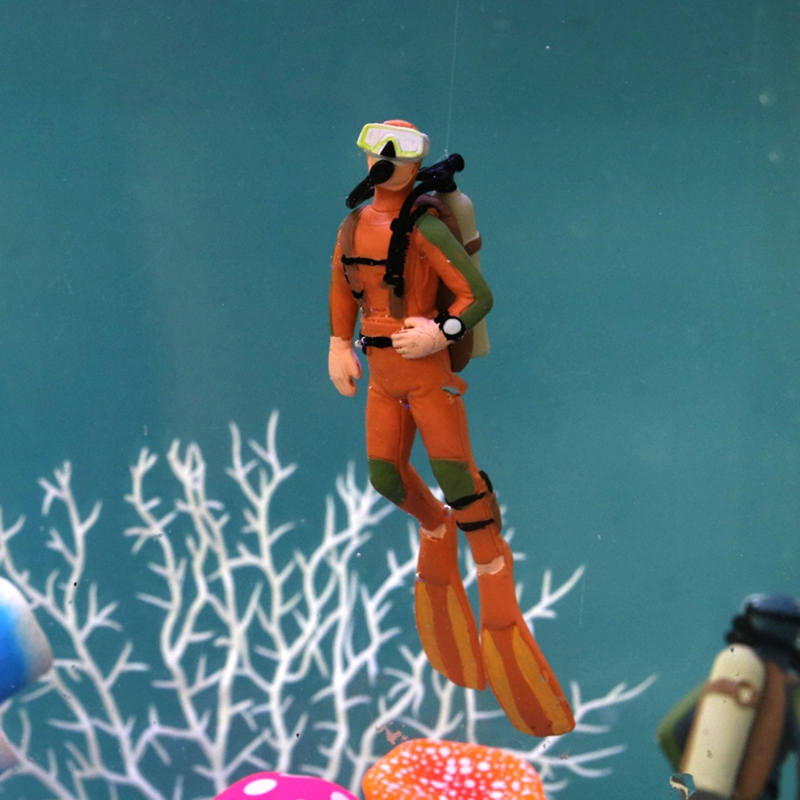Aquarium Diver Decoration Floa - Aquarium Innovative Marine ulasan dan harga