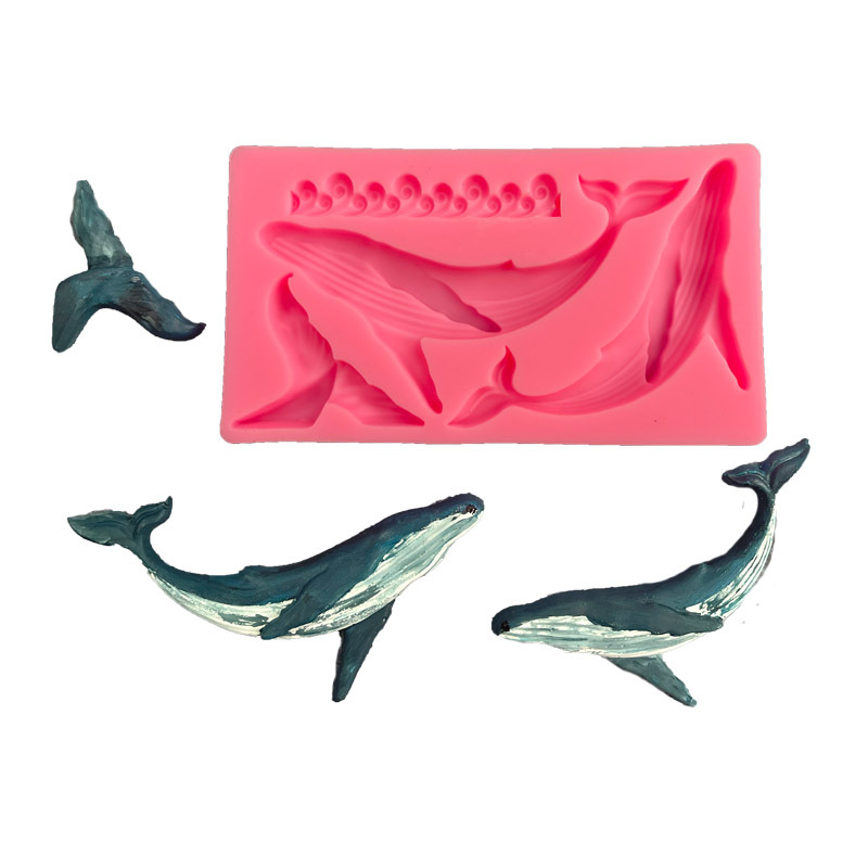 DIY Whale Silicone Mold Ocean  - Marine Aquarium Decorations ulasan dan harga