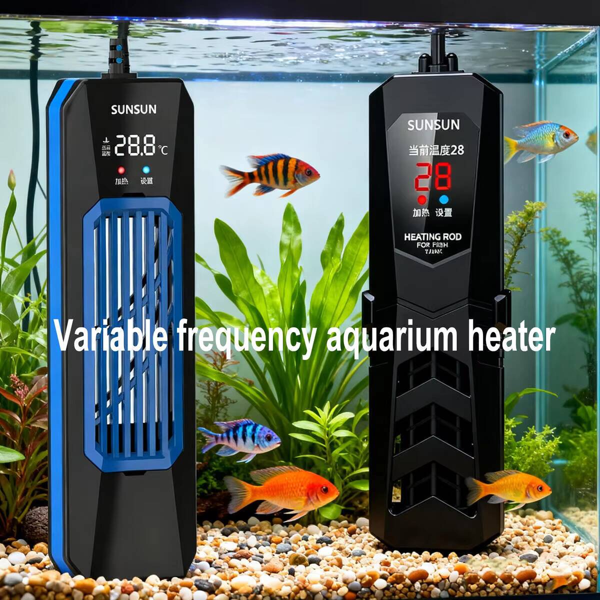 SUNSUN PTC  ARK/PTC High-Power - Marine Aquarium Heater ulasan dan harga