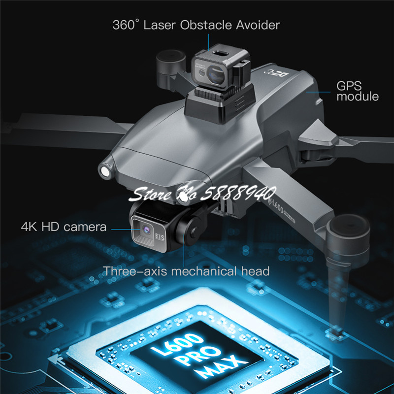 360 ° Obstacle Avoidance GPS S - Overflow Box Dual ulasan dan harga