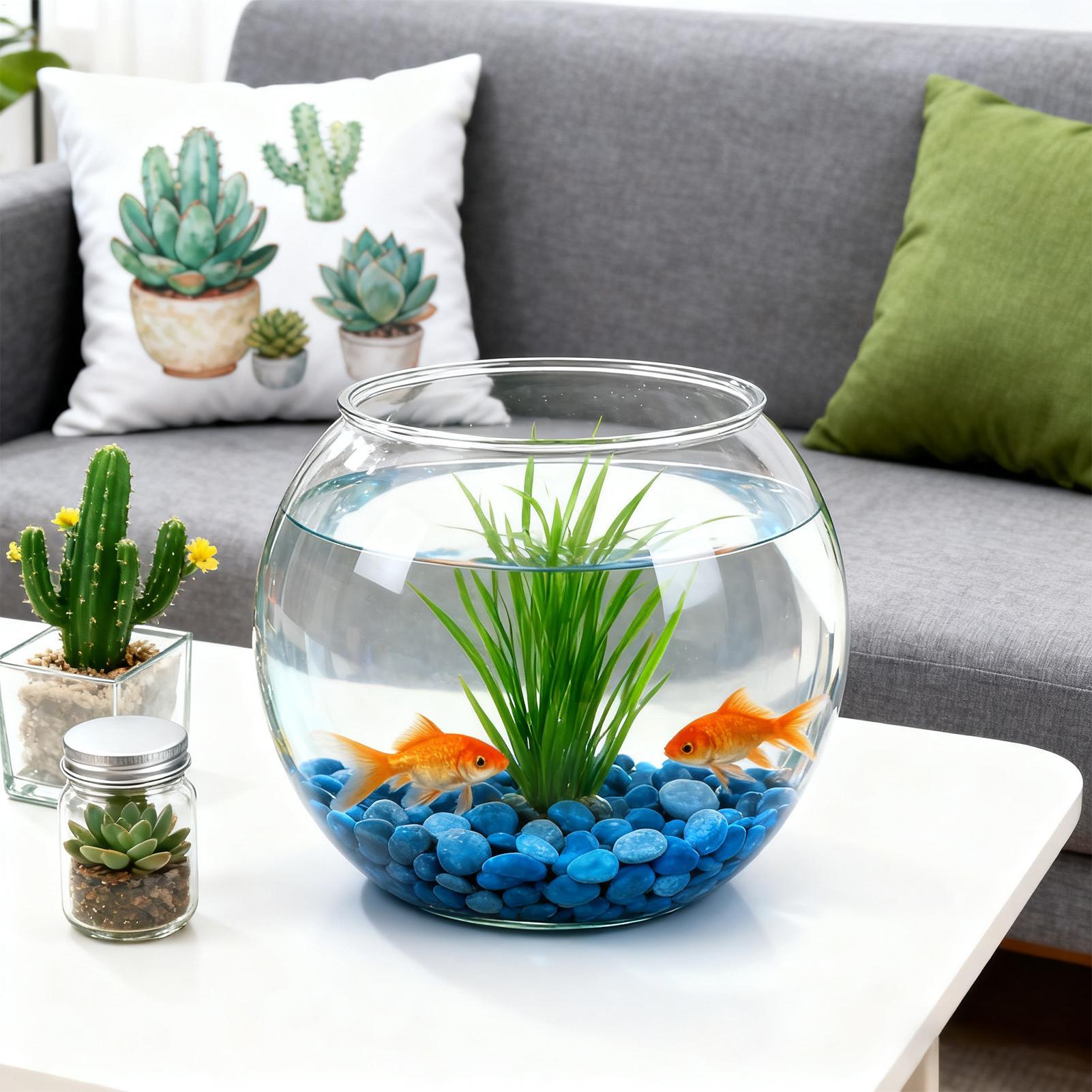 Bubble Bowl Space-Saving Aquar - Aquarium Innovative Marine ulasan dan harga