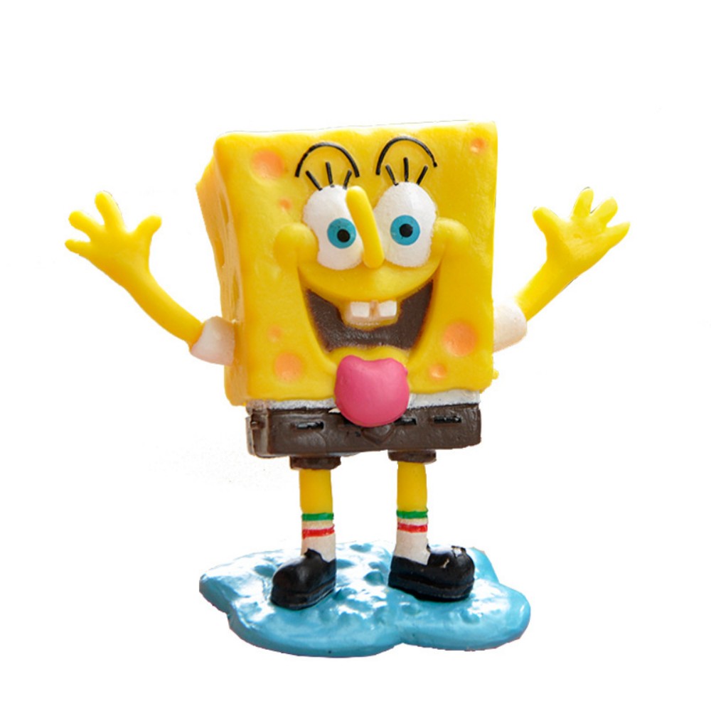@**Spongebob Set Action Figure - Marine Aquarium For Sale ulasan dan harga