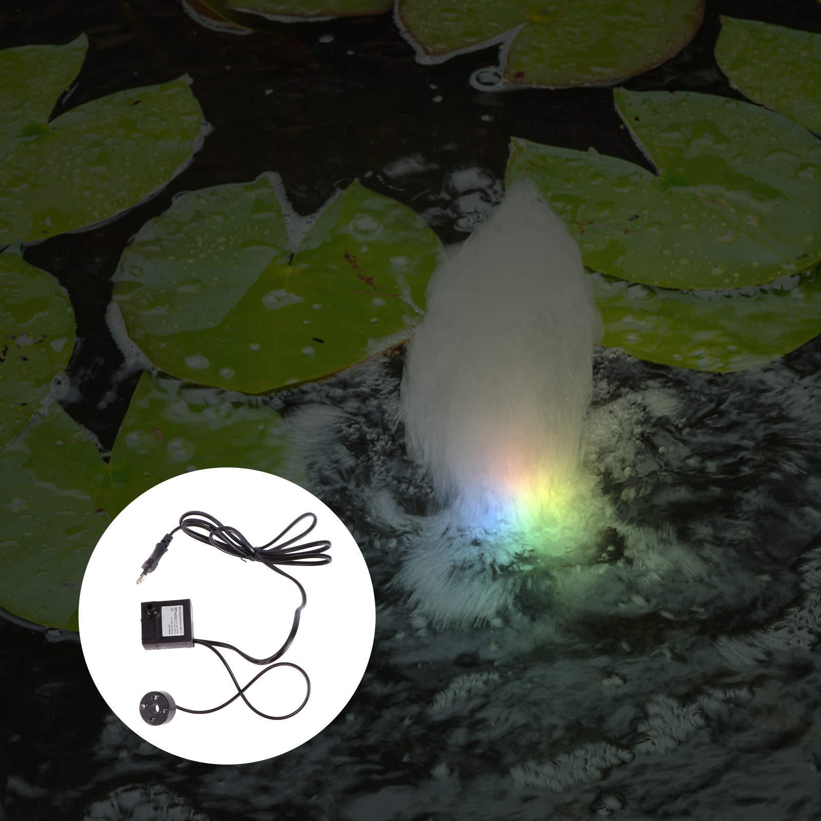 5W Submersible Circulating Wat - Marine Aquarium Lamp ulasan dan harga