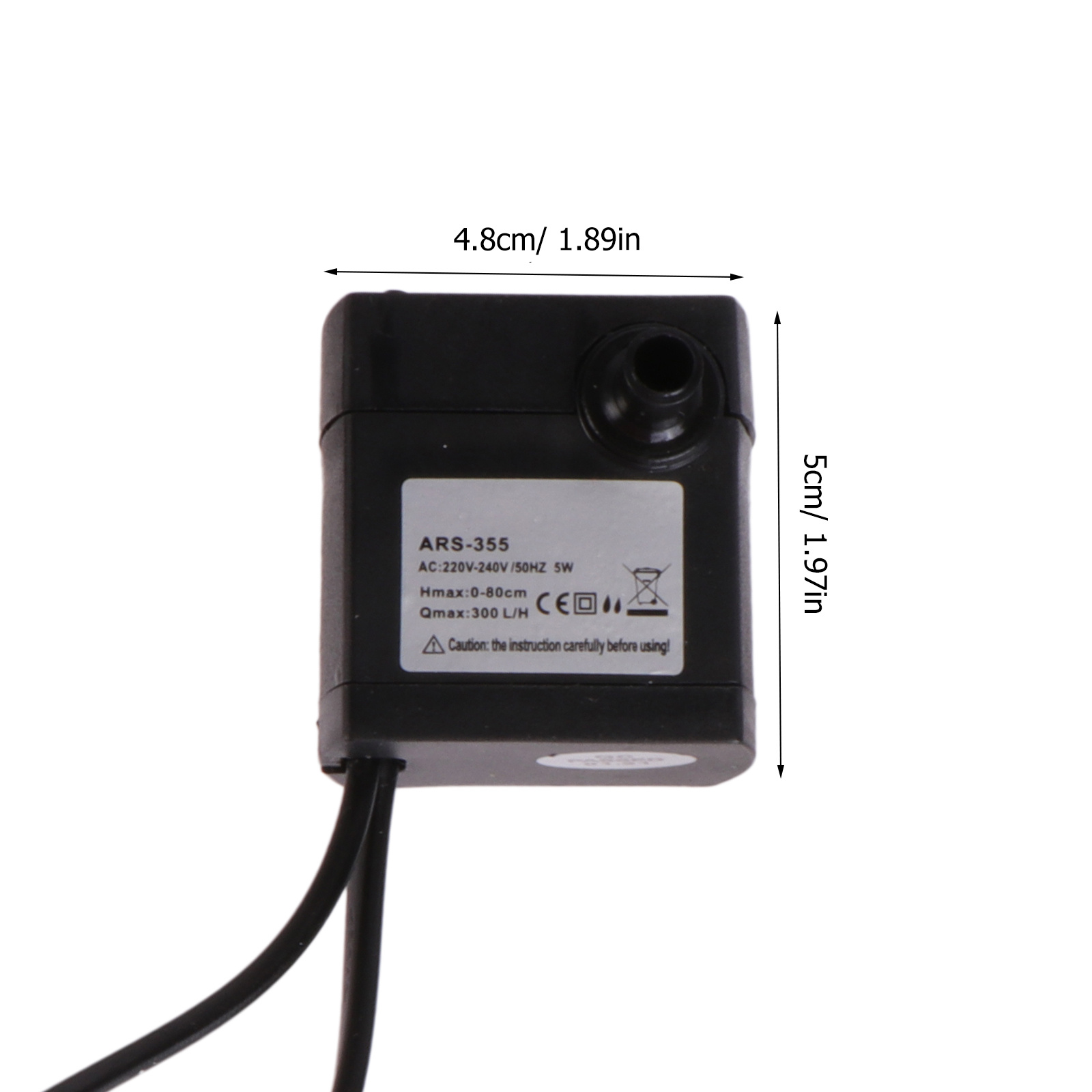 5W Submersible Circulating Wat - Marine Aquarium Lamp ulasan dan harga