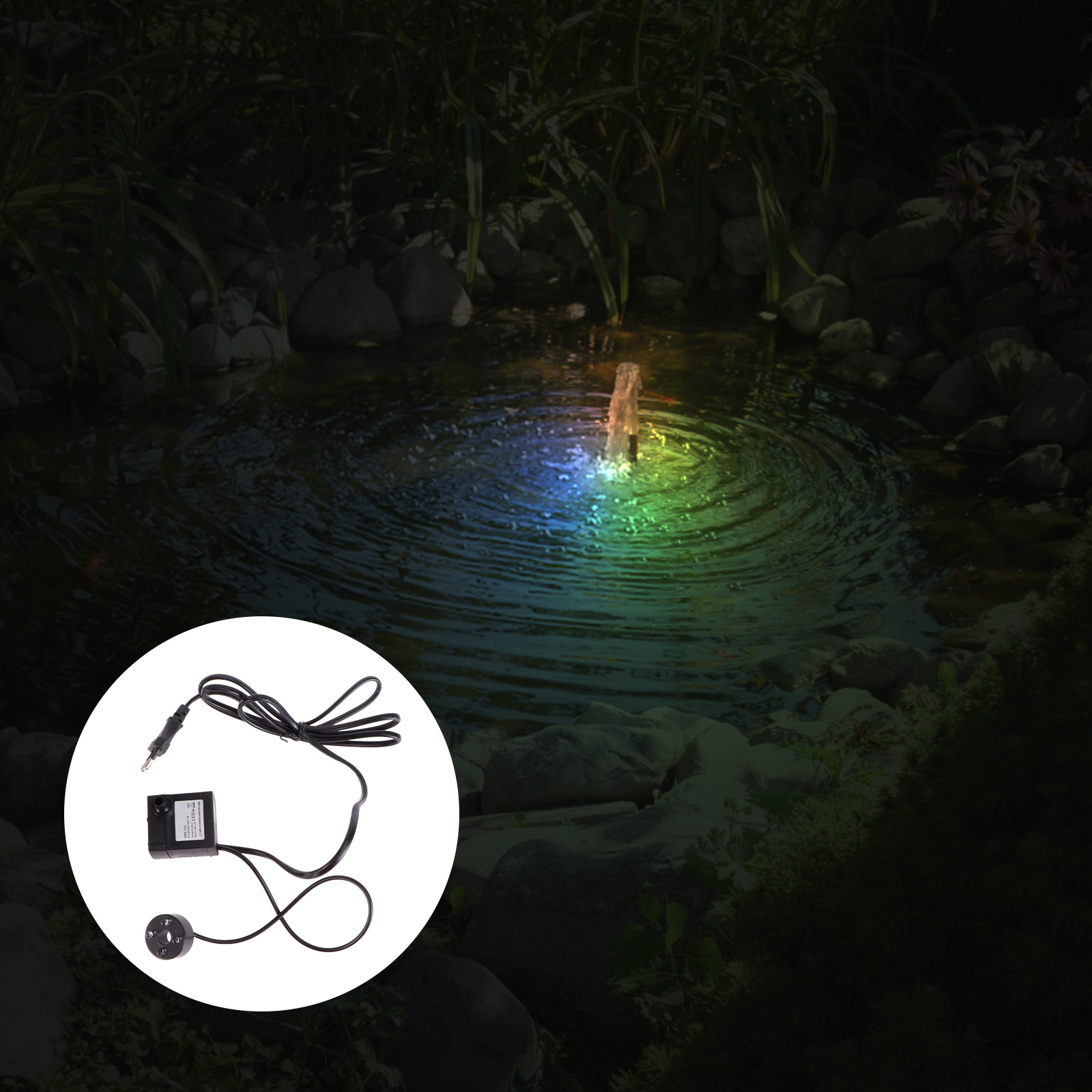 5W Submersible Circulating Wat - Marine Aquarium Lamp ulasan dan harga