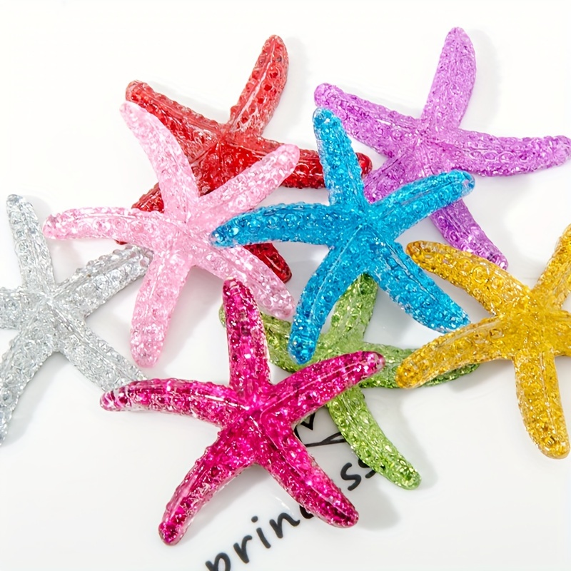 10Pcs 1.57 Inch Resin Starfish - Aquarium Innovative Marine ulasan dan harga