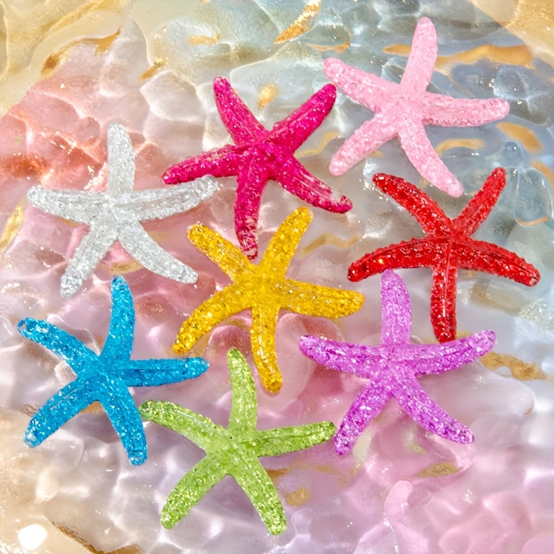 10Pcs 1.57 Inch Resin Starfish - Aquarium Innovative Marine ulasan dan harga