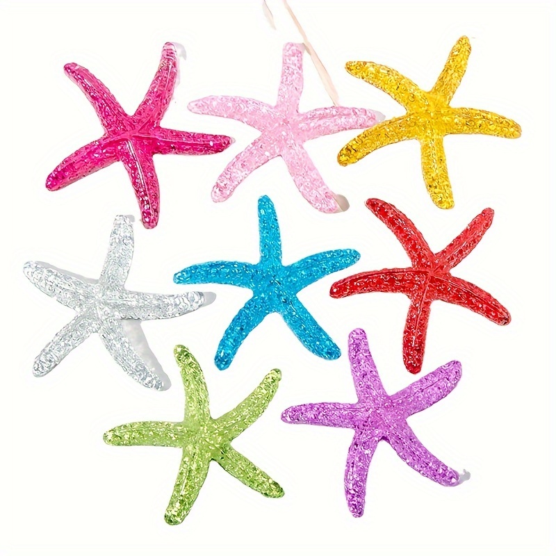 10Pcs 1.57 Inch Resin Starfish - Aquarium Innovative Marine ulasan dan harga