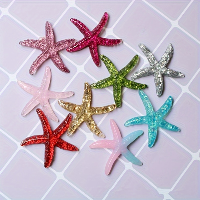 10Pcs 1.57 Inch Resin Starfish - Aquarium Innovative Marine ulasan dan harga