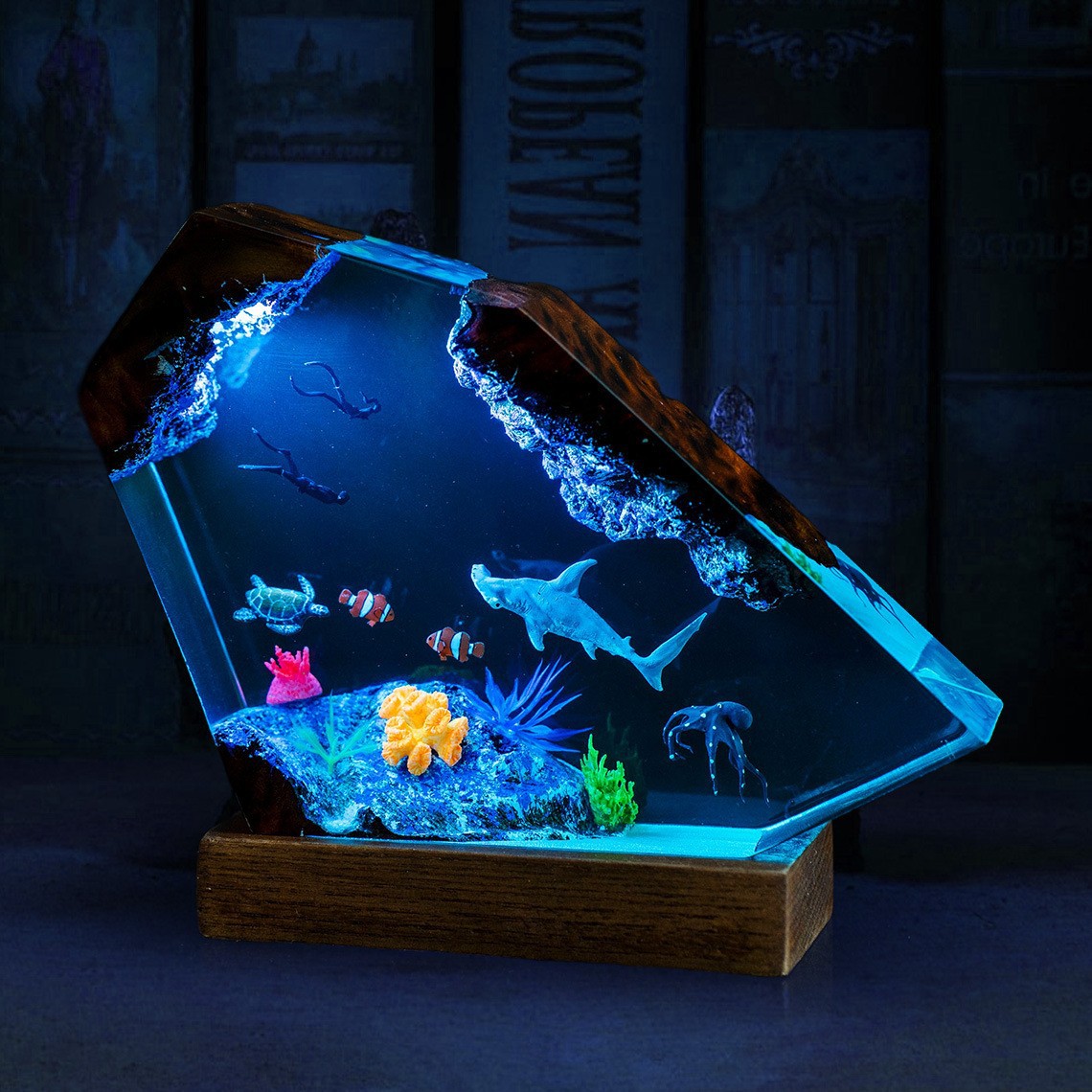 Sea View Micro Humpback Whale  - Marine Aquarium Decorations ulasan dan harga
