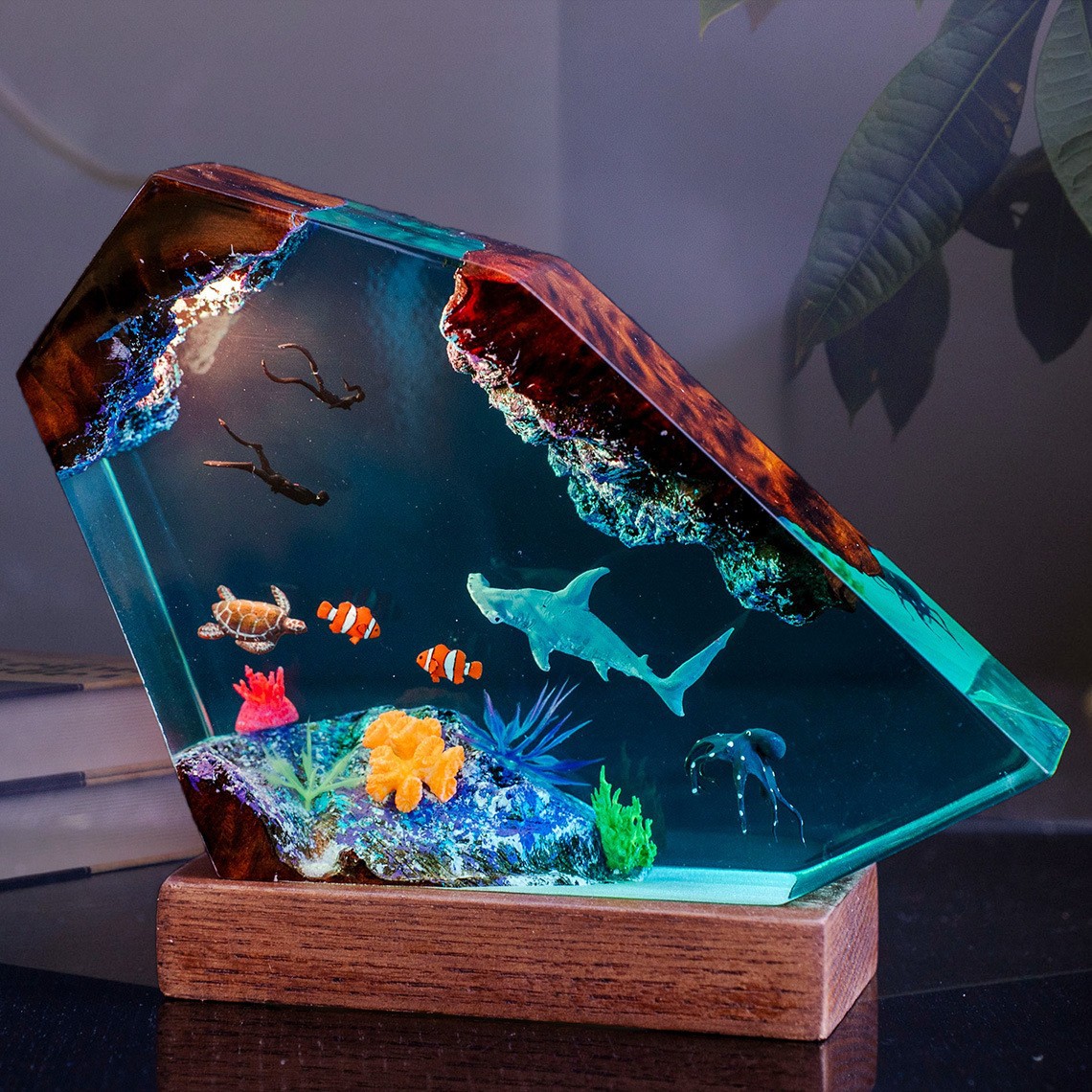 Sea View Micro Humpback Whale  - Marine Aquarium Decorations ulasan dan harga