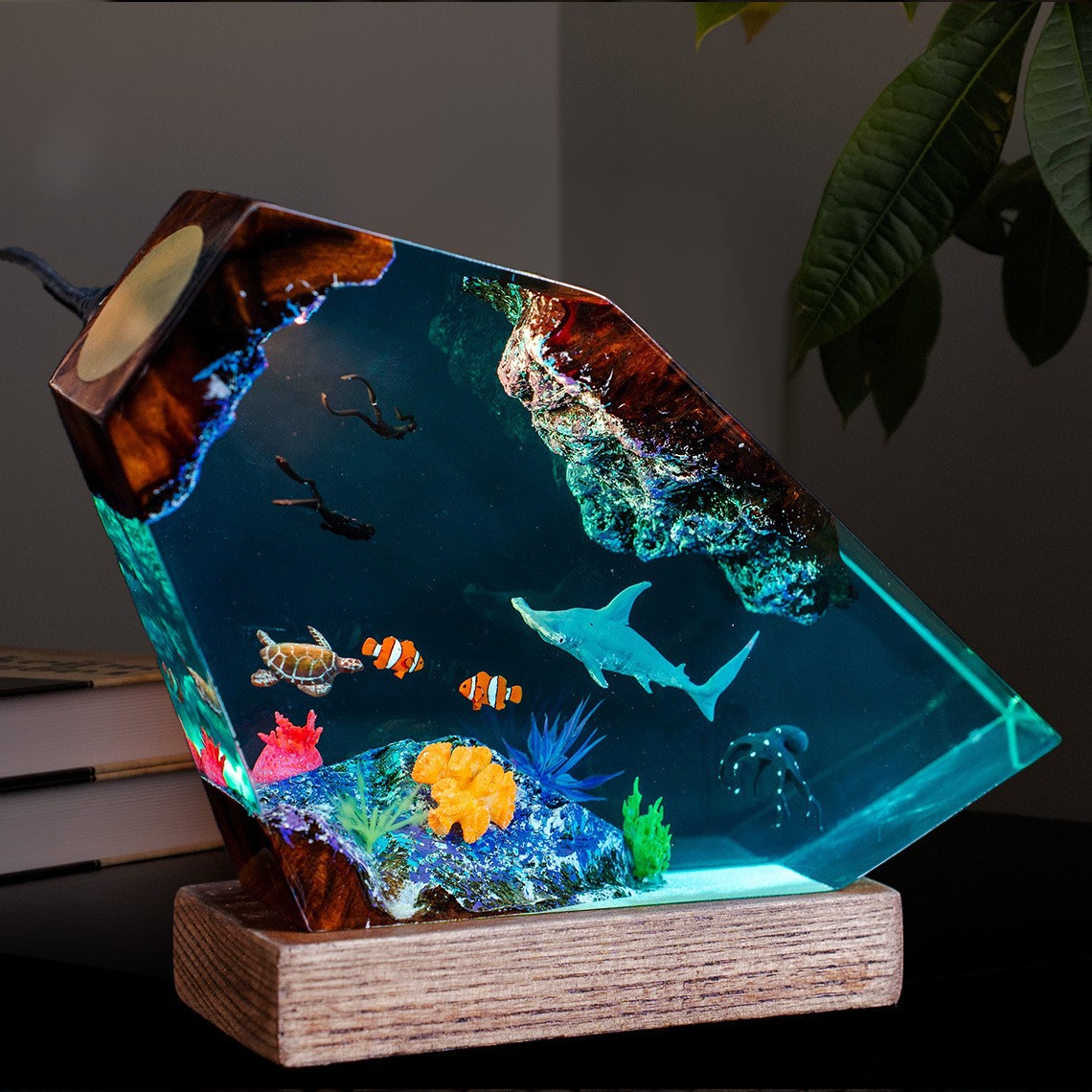 Sea View Micro Humpback Whale  - Marine Aquarium Decorations ulasan dan harga