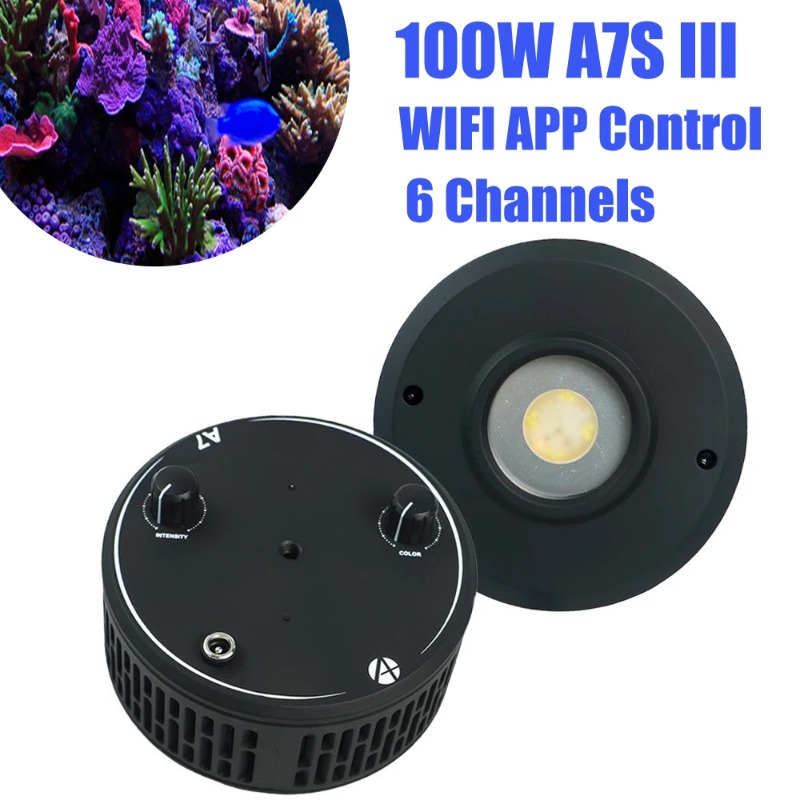 AAAA7S III Full Spectrum WiFi  - Aquarium Marine Fishes ulasan dan harga